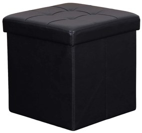 ZARA - pouf quadrato in ecopelle