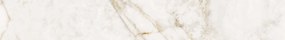 Piastrella battiscopa Cuarzo in ceramica avorio L 60 x H 8 cm x Sp 10 mm opaco confezione da 12 ml