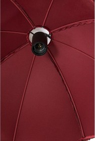 Lampadario bordeaux con paralume in tessuto ø 60 cm Malacia - Light &amp; Living