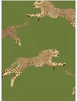 Jannelli & Volpi Carta da parati Leaping Cheetah Grasscloth - 26024