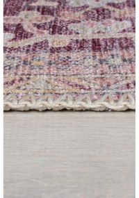 Tappeto lavabile rosso chiaro con fibre riciclate 80x150 cm Windsor - Flair Rugs