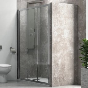 Nicchia box doccia 135cm vetro trasparente K050 - KAMALU