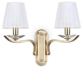 Ideal Lux - cristallo muro lampada PEGASO 2xE14/28W/230V oro