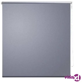 vidaXL Tenda a Rullo Oscurante 80 x 175 cm Grigio