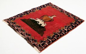 Gashghai Tappeto 140 x 120 (Iran) Annodato A Mano