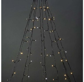 Nedis WIFILXT02W200 - Tenda di Natale LED 200xLED/8 funzioni 10x2m IP65 Wi-Fi Tuya