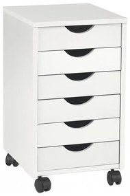 Contenitore per ufficio SIMON 63x37 cm bianco