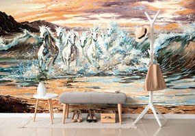 Carta da parati – Cavalli Creati dall'Acqua
