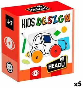 Gioco Educativo HEADU Kids Design (5 Unità)