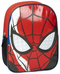 Zaino Scuola Spider-Man Rosso 22 x 29 x 2 cm