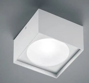 Vivida plafoniera led quadra bianca 12w 120x120