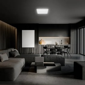 Briloner 3749-414 - Plafoniera LED LINO LED/24W/230V cromo opaco