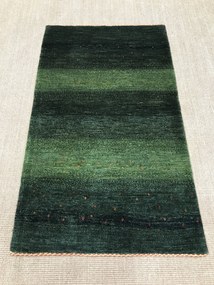 Loribaft Tappeto persiano 140 x 80 Verde (Iran) Annodato A Mano
