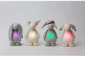 Moonie - Compagno di coccole con melodia e luce coniglietto powder