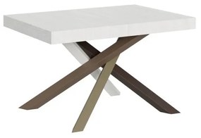 Tavolo Allungabile Volantis - Design Elegante e Funzionale, 90x140/244 cm Volantis / Bianco