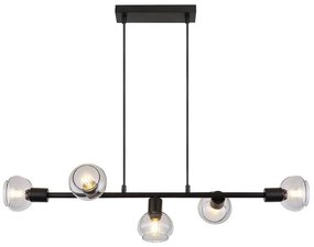 Rabalux 3297 - Lampadario su corda SULLIVAN 5xE14/40W/230V