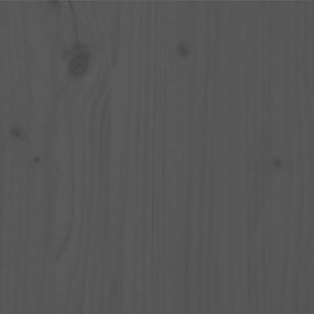 Giroletto grigio in legno massello 160x200 cm