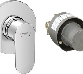Rubinetto per doccia getto aerato monocomando Stamis cromo lucido HANSGROHE