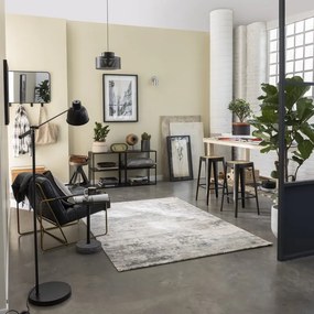 Tappeto Teoti Ash 3 in polipropilene, L 230 x L 160 cm grigio INSPIRE