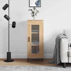 Credenza Rovere Sonoma 34,5x34x90 Cm İn Legno Multistrato /