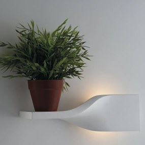 Applique moderno in gesso Piroette-ap56 bianco 1X R7S INTEC