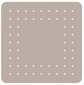 Tappeto da bagno antiscivolo grigio e beige , 54 x 54 cm Mirasol - Wenko