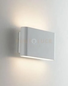 Applique biemissione led gamma bianca 10w 1100lm cct 3000k / 4000k ...