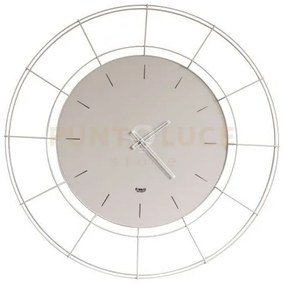 Orologio da parete contemporaneo nudo grande sabbia