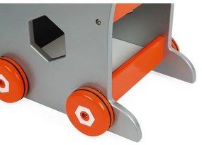 Janod - Passeggino in legno con attrezzi BRICOKIDS