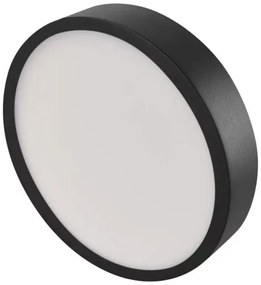 Plafoniera LED LED/21W/230V 3000/3500/4000K d. 22,5 cm nero