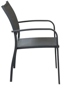 TORRES - poltrona con struttura in alluminio verniciato bianco, antracite, taupe o tortora