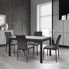 VIOLETTA - sedia moderna in ecopelle