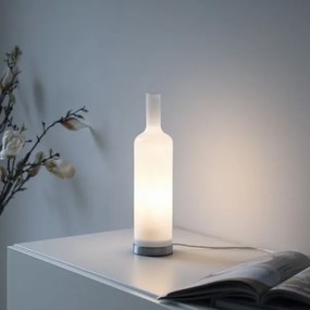 JUST LIGHT. 14006-16 - Lampada da tavolo BOTTLE 1xE14/25W/230V bianca