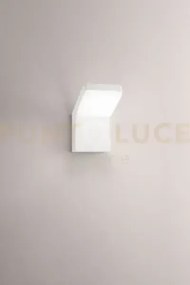 Piega applique in alluminio bianco opaco led 20w cct 3000k 4000k 60...