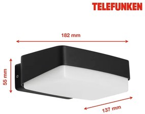 Telefunken 312205TF - Applique a LED da esterno LED/14W/230V IP44