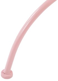 Set balcone in metallo rosa tavolo e 2 sedie ALBINIA Beliani