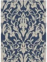 Ralph Lauren Carta da parati Speakeasy Damask - Indigo