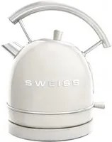 Bollitore elettrico 1,8 L vintage beige Sweiss