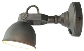 Lampada da parete grigia Bow M - LABEL51