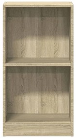 Libreria rovere sonoma 40x24x75 cm in legno multistrato