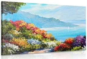 Quadro su tela – Vista sul mare