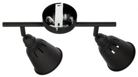 Faretto FIONA 2xE14/8W/230V nero