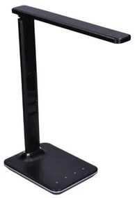 Solight WO45-B - Lampada LED da tavolo con display LED/9W/230V nero