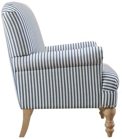 Poltrona in lino blu Jaya - Støraa