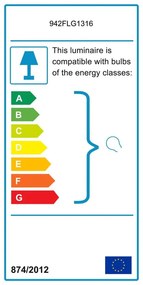 Lampadario color rame con paralume in metallo ø 26 cm Muba – Opviq lights