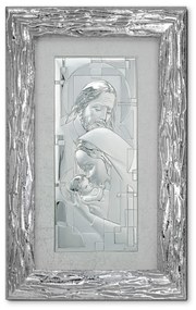 Quadro "Sacra Famiglia" cm.7,4x17,2 (esterno cm.26x36)