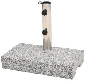 Base Per Parasole İn Granito Rettangolare 25 Kg /