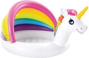 PISCINA GONFIABILE UNICORNO 13 ANNI ø cm.127x102x69 peso kg.1,75 (57113) INTEX