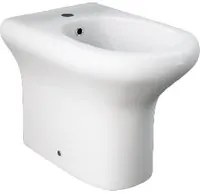 Bidet filo muro compatto con rubinetto integrato