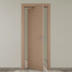 Porta rototraslante Madera tortora L 80 x H 210 cm sinistra